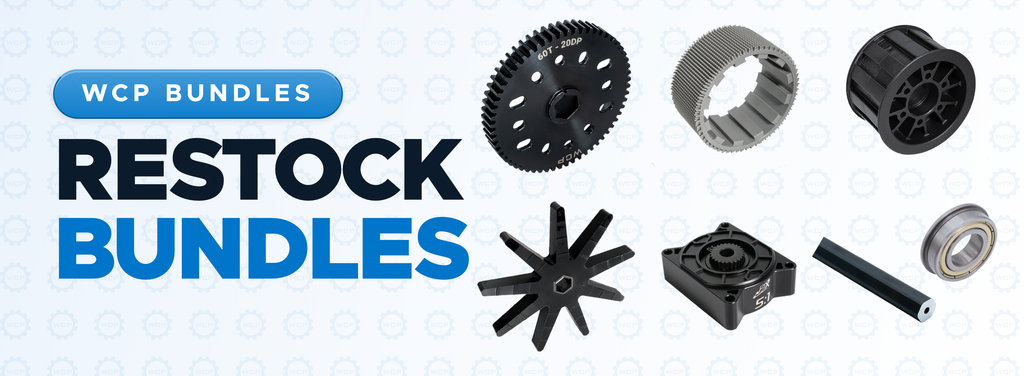 Restock bundles. Up to 20% off, 30+ bundles.