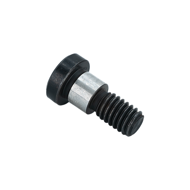3/8" Round x 5/16" L Shoulder Bolt (5/16"18, Steel, Black Oxide) (2P