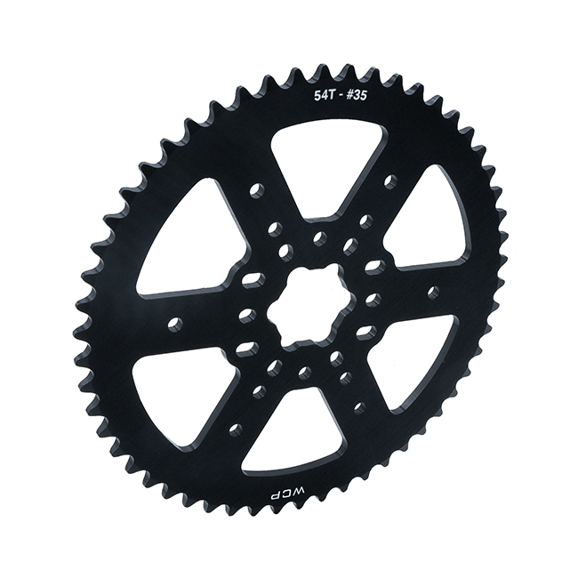 54t Aluminum Plate Sprocket (#35 Chain, SplineXL Bore) – WestCoast