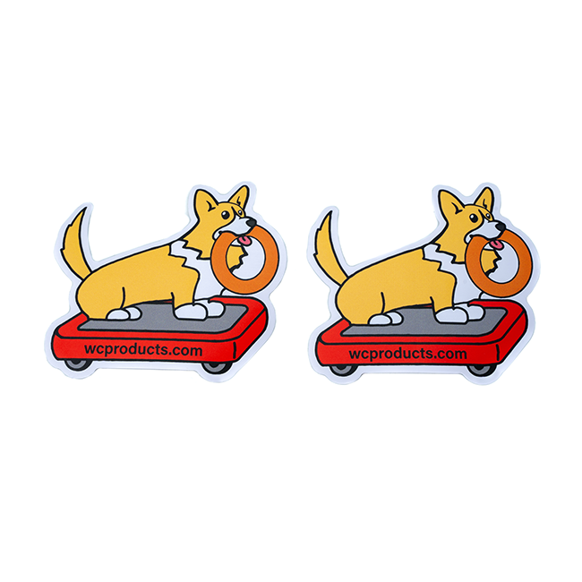 WCP Corgi Note 2024 Die Cut Sticker