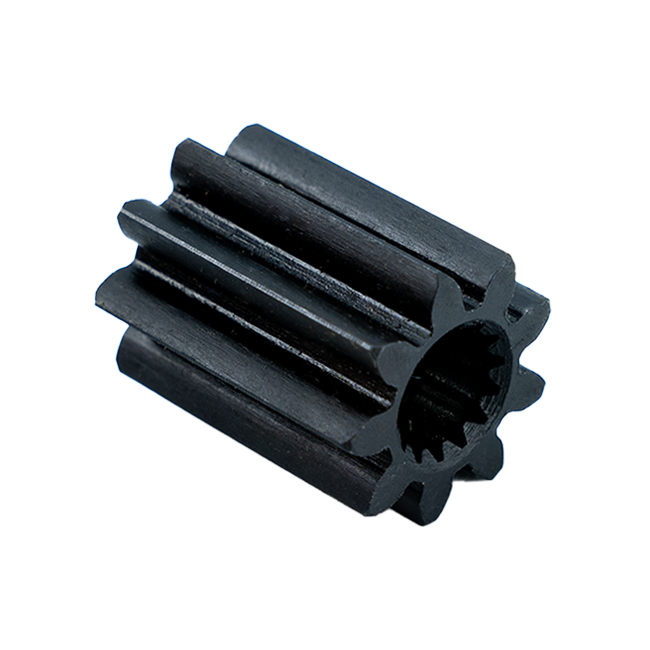 9t Steel Spur Gear (20 DP, 10t Center Distance, Falcon Bore)