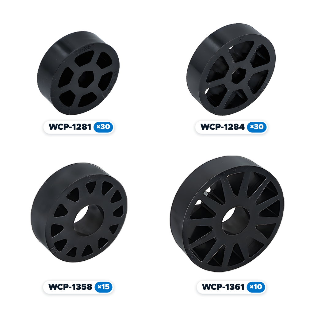BND-0003 - 30A Stretch Bore Flex Wheel Bundle