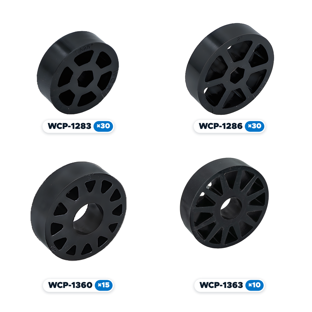 BND-0005 - 60A Stretch Bore Flex Wheel Bundle