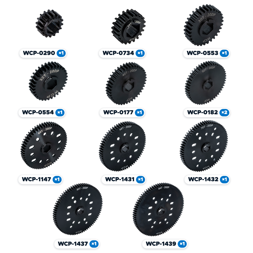 BND-0011 - 100t CD Steel Gear Bundle