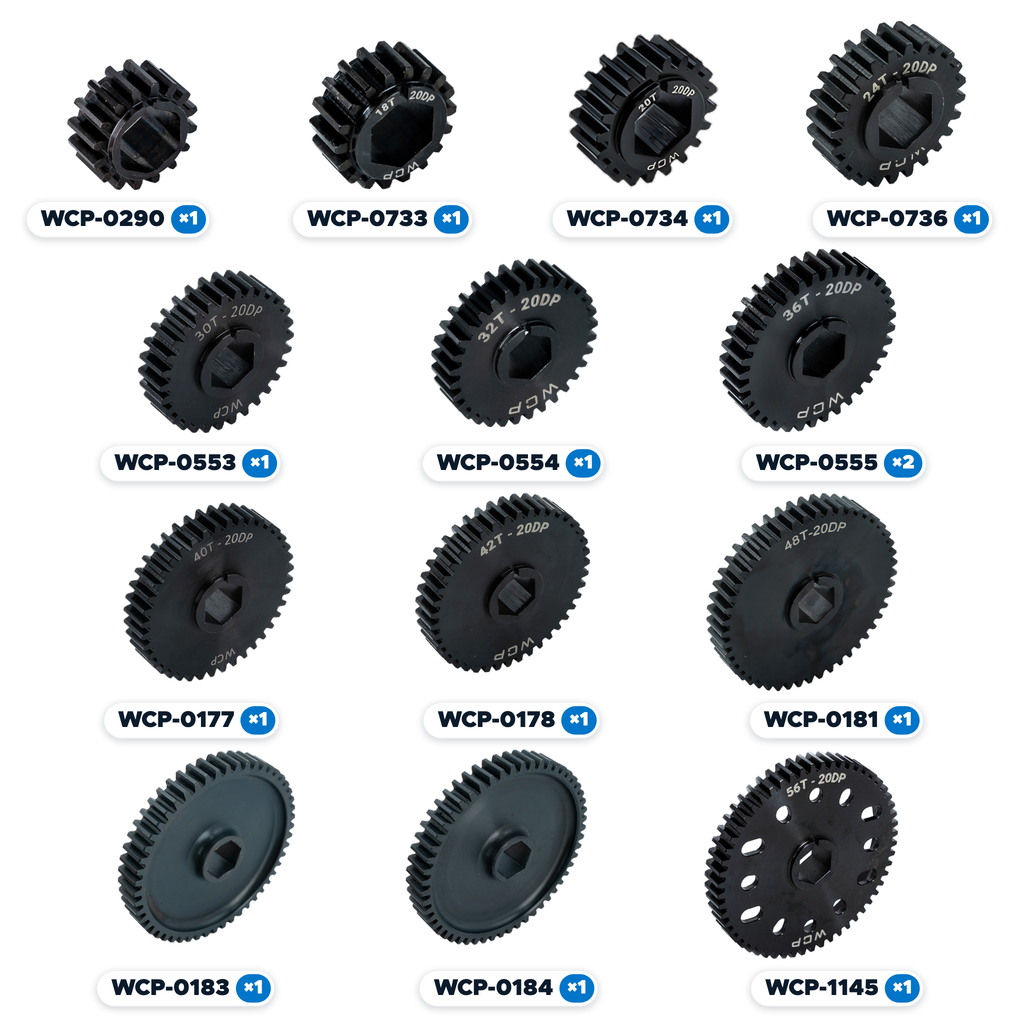 BND-0012 - 72t CD Steel Gear Bundle