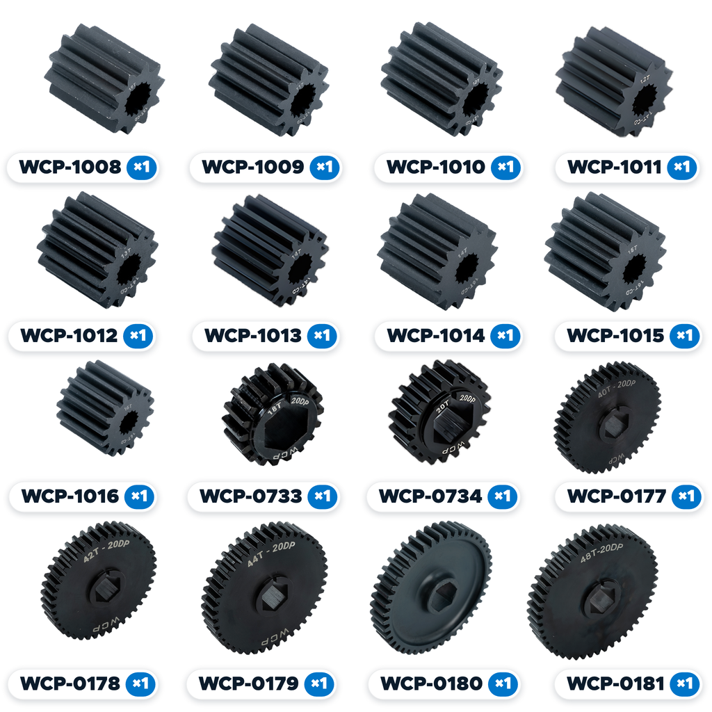 BND-0015 - 60t CD Steel Gear Bundle