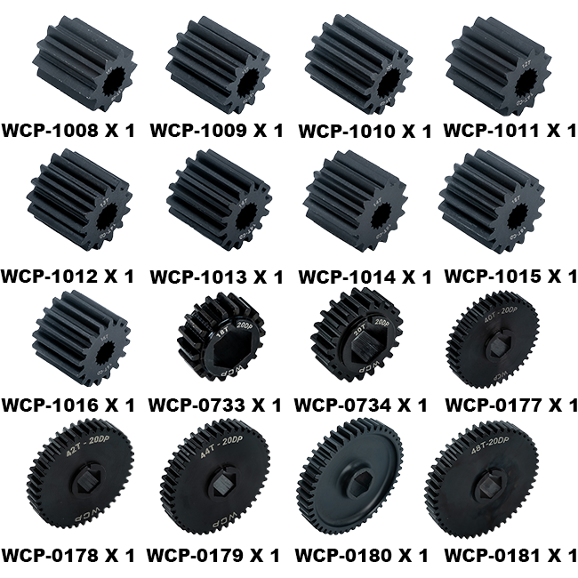 60t CD Steel Gear Bundle