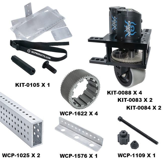 Swerve X2S Drivetrain Bundle (X2 Ratio)