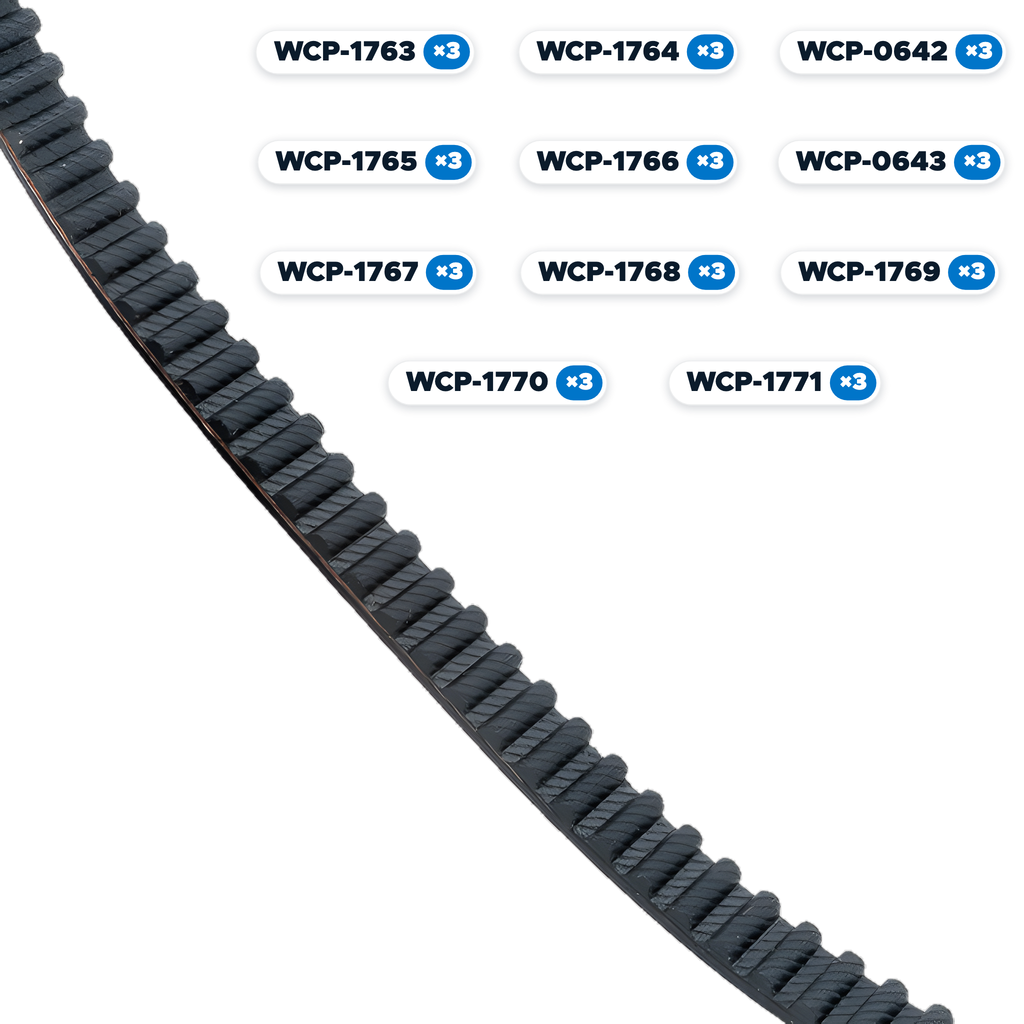 BND-0028 - HTD 9mm Belts Bundle (210t-300t)