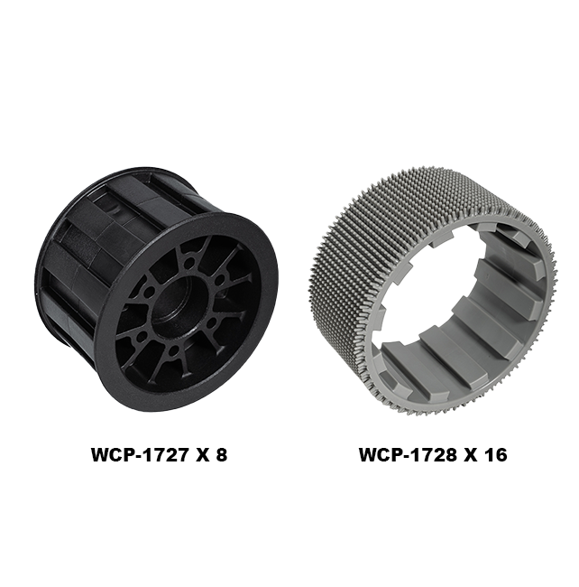 Swerve X2 Wheel Hub & Tread (4" OD x 2" WD) (High-Grip) Bundle
