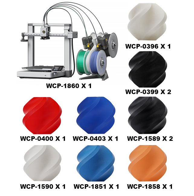 Bambu Lab A1 + Filament Starter Bundle