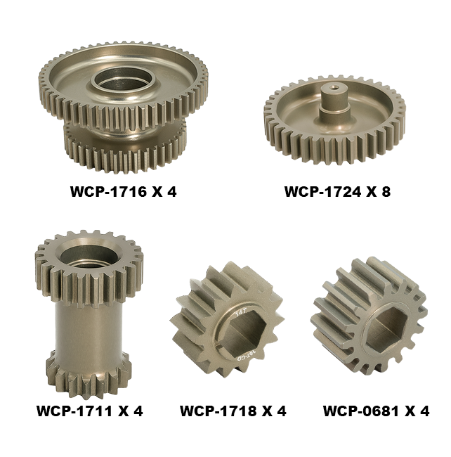 Swerve X2i X3/X4 Aluminum Ratio Set Bundle