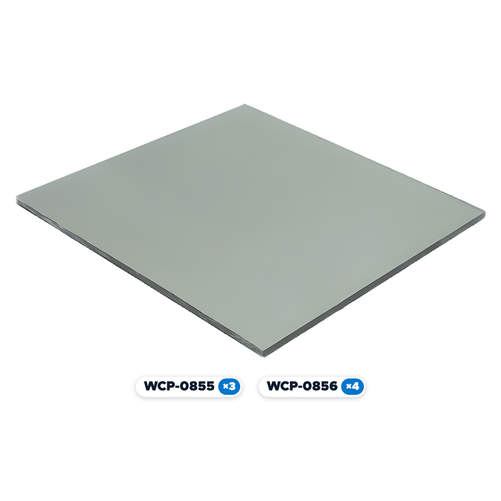 BND-0050 - Gray Tinted Polycarbonate Sheet Bundle (36" x 48")