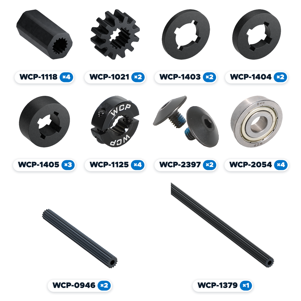 BND-0054 - 8mm SplineXS Hardware Bundle