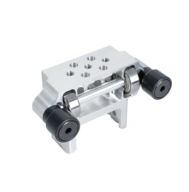 Elevator Corner Bearing Block with Tube Plug