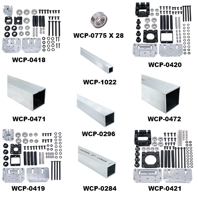 Kit: GreyT 4 Stage Telescope (All .125" Wall)