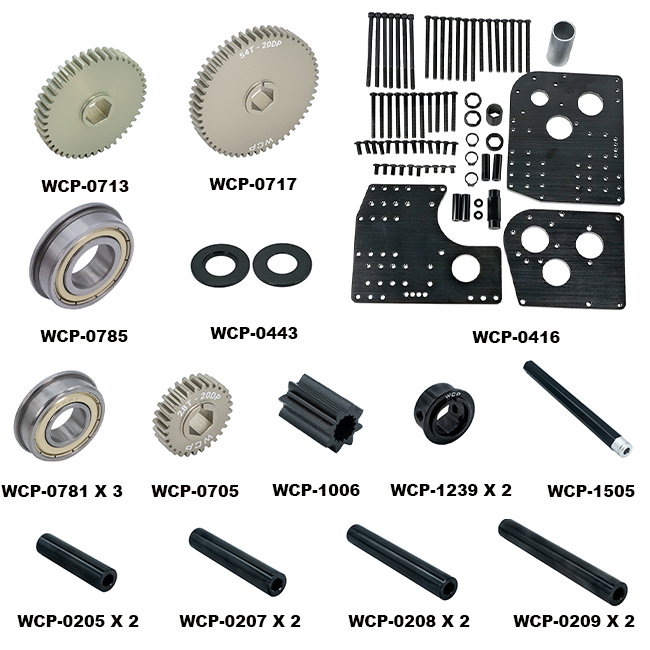 Kit: GreyT Telescope Gearbox (SplineXS, 10.61:1)