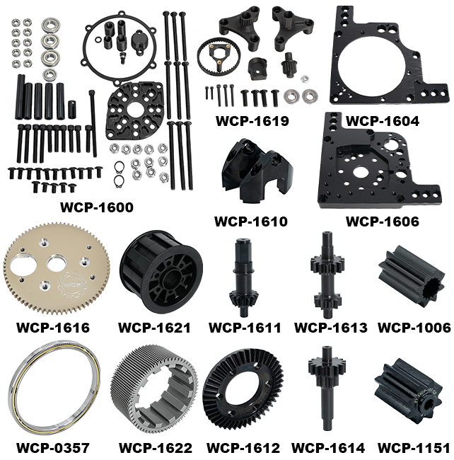 Kit: WCP Swerve X2S (Right-Hand)
