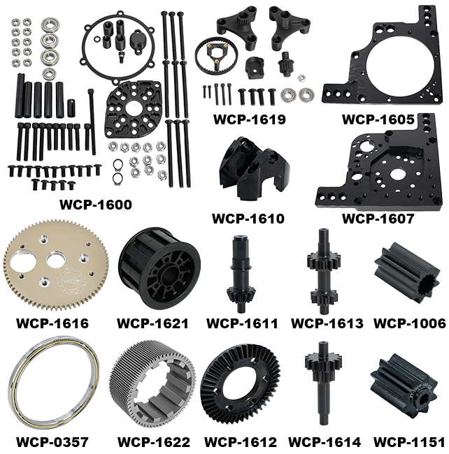 Kit: WCP Swerve X2S (Left-Hand)
