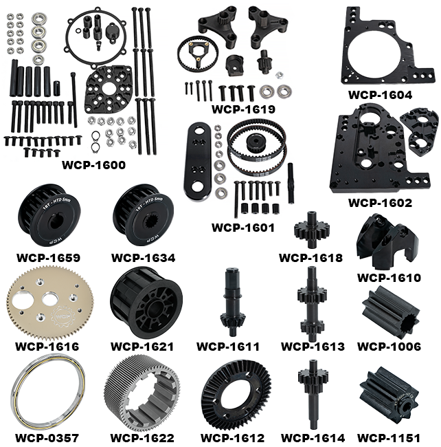 KIT-0085 - Kit: WCP Swerve X2St (Right-Hand)