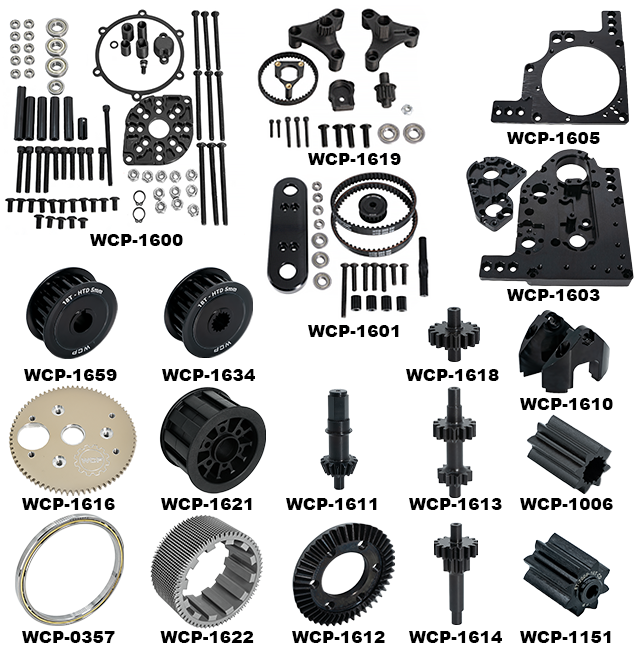 KIT-0086 - Kit: WCP Swerve X2St (Left-Hand)