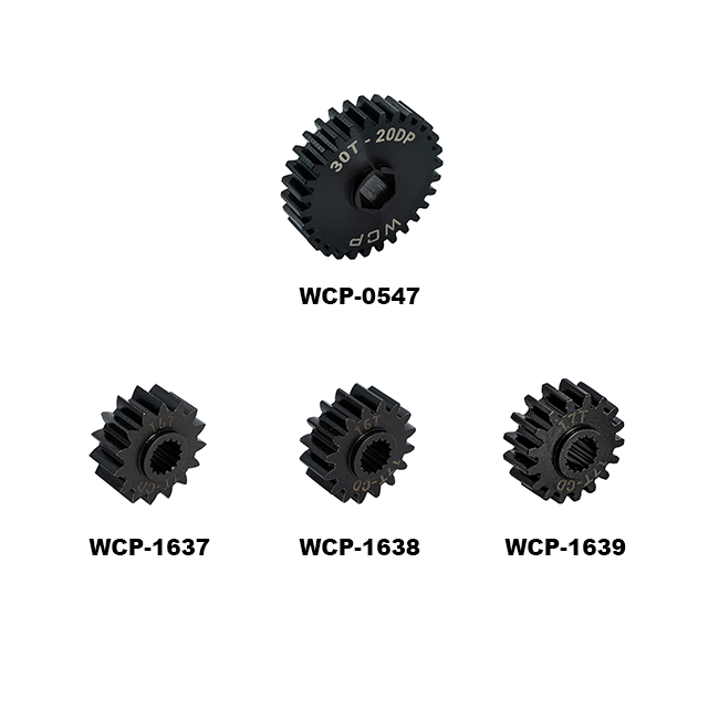 Kit: X1 Ratio Set (8mm SplineXS Bore, Swerve X2S)