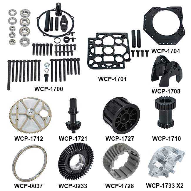 Kit: WCP Swerve X2 (Tube Mount)