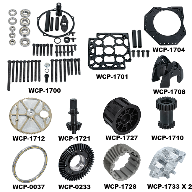Kit: WCP Swerve X2 (Tube Mount)