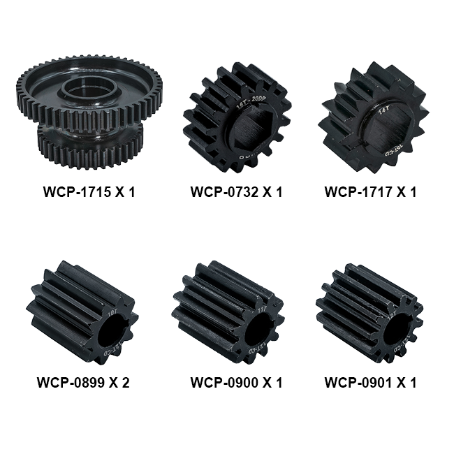 Kit X3/X4 Ratio Set (8mm Key Bore, Swerve X2) WestCoast Products