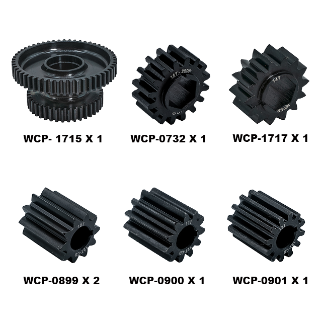 Kit: X3/X4 Ratio Set (8mm Key Bore, Swerve X2)