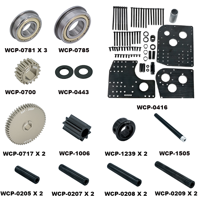Kit: GreyT Telescope Gearbox (SplineXS, 20.25:1)