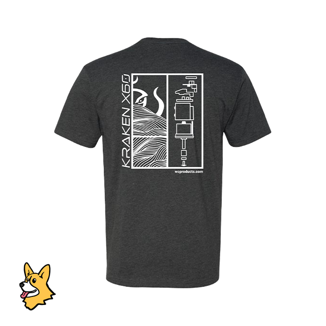 WCP Kraken X60 T-Shirts - back
