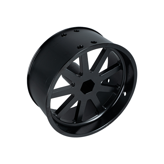 4" OD x 1.5" WD Aluminum Wheel (1/2" Hex Bore)