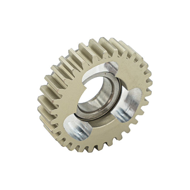 30t Aluminum Spur Gear (20 DP, Dog, Rounded Hex Bearing)