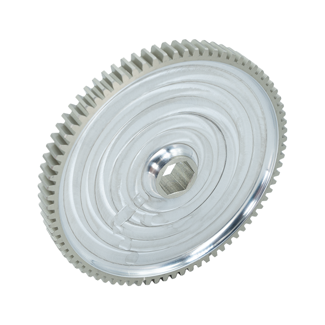 78t Pocketed Aluminum Spur Gear (20 DP, 1/2" Hex Bore)