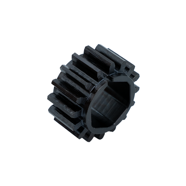 16t Steel Spur Gear (20 DP, 1/2" Rounded Hex Bore)