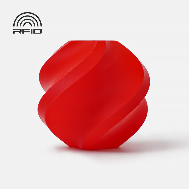 Bambu Lab Red PLA Basic (1.75mm, 1KG Spool)