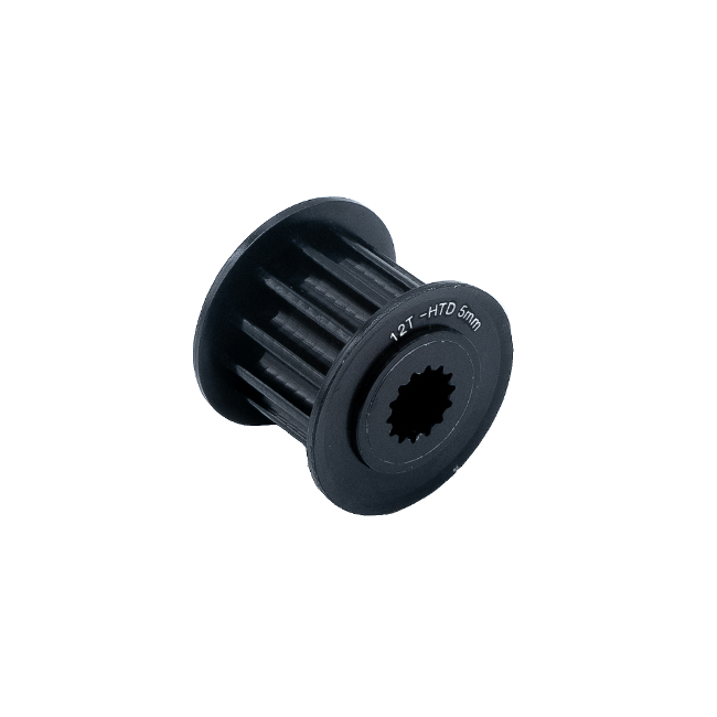 12t x 9mm Wide Aluminum Pulley (HTD 5mm, Falcon Bore)