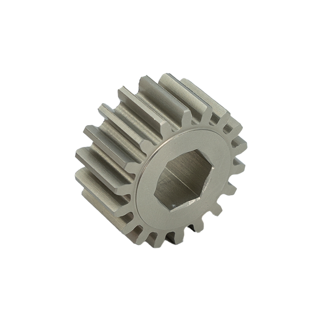 18t Aluminum Spur Gear (20 DP, 3/8" Hex Bore)