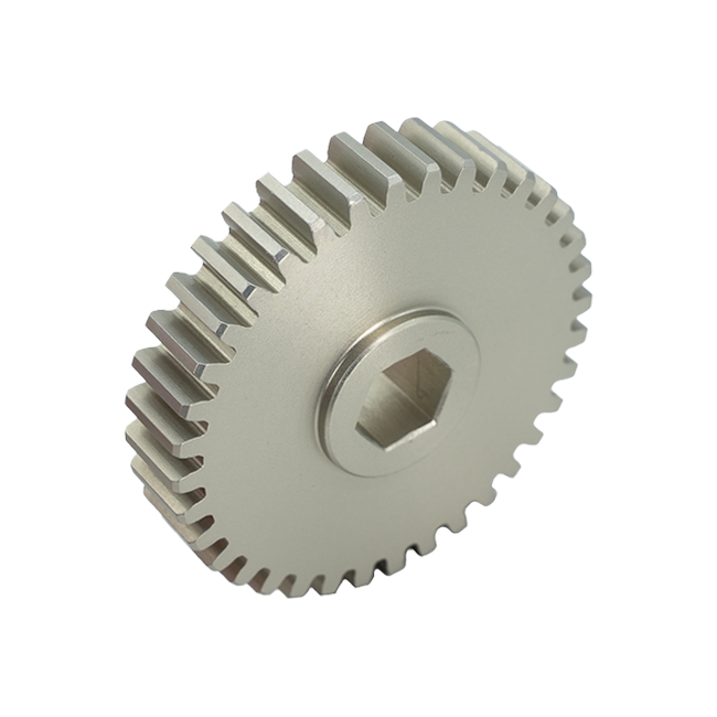 36t Aluminum Spur Gear (20 DP, 3/8" Hex Bore)