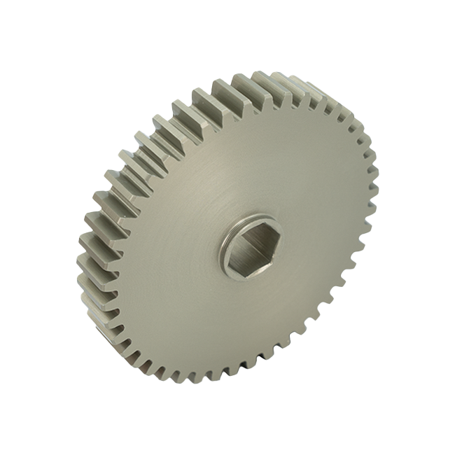 44t Aluminum Spur Gear (20 DP, 3/8" Hex Bore)
