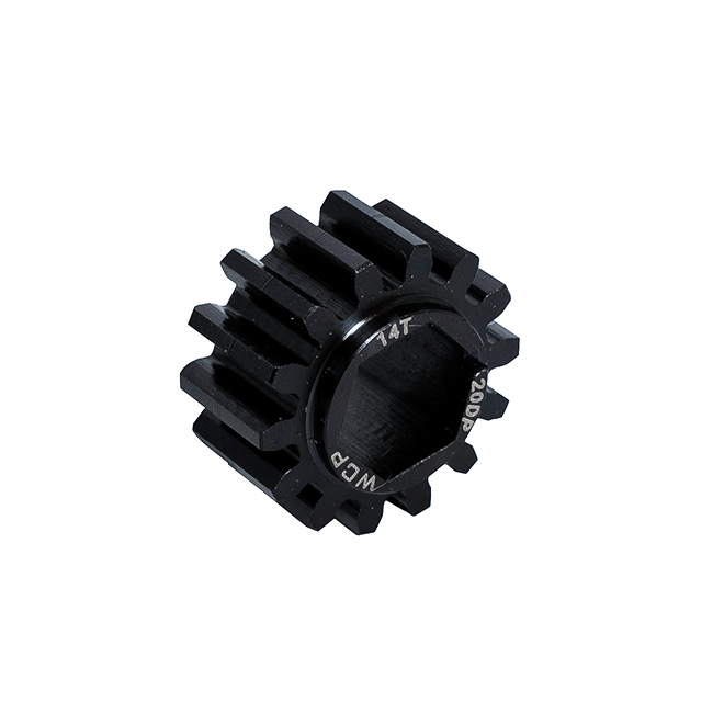 14t Steel Spur Gear (20 DP, 3/8" Hex Bore)
