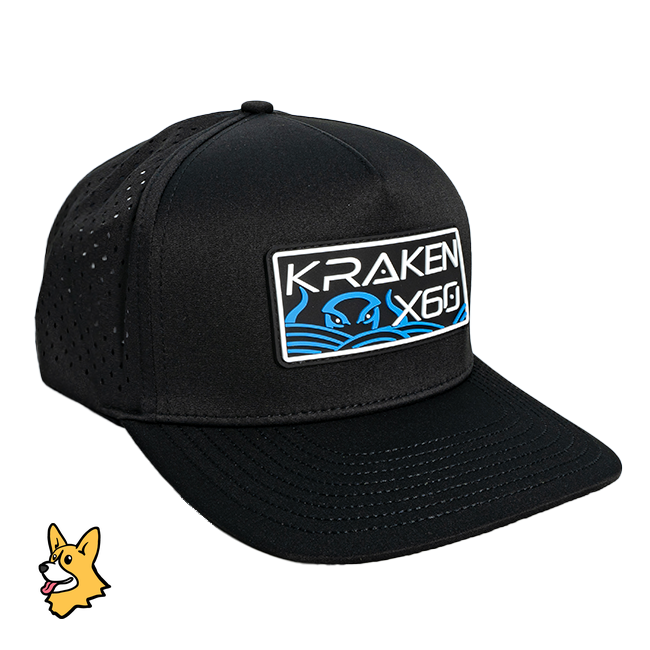 WCP-0908 - WCP Kraken X60 5 Panel Hat