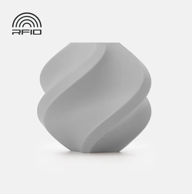 WCP-0935 - Bambu Lab Gray PLA Tough+ (1.75mm, 1KG Spool)