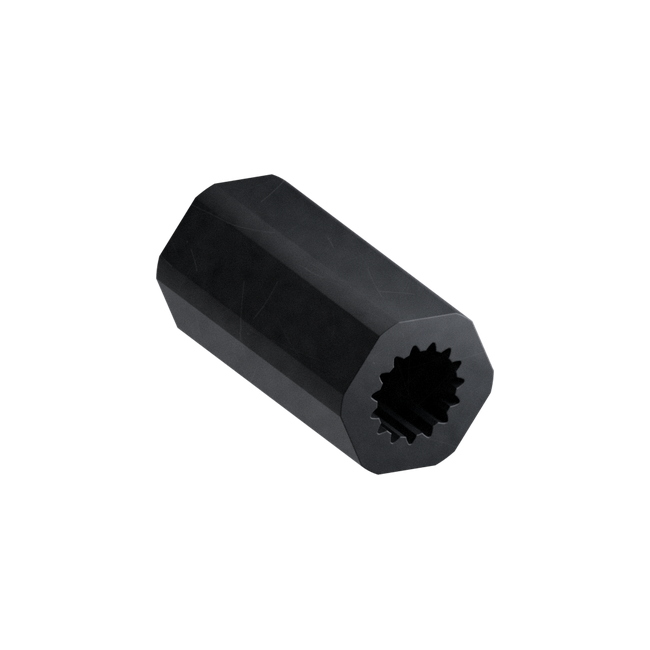 WCP-1118 - 8mm SplineXS to 1/2" Rounded Hex Adapter (1" WD) (2-Pack)
