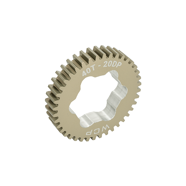 40t Aluminum Spur Gear (20 DP, SplineXL Bore)