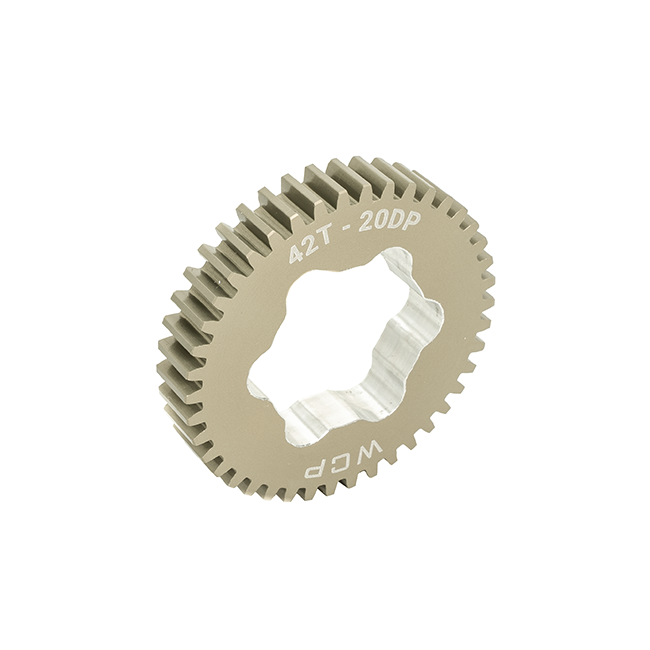 42t Aluminum Spur Gear (20 DP, SplineXL Bore)