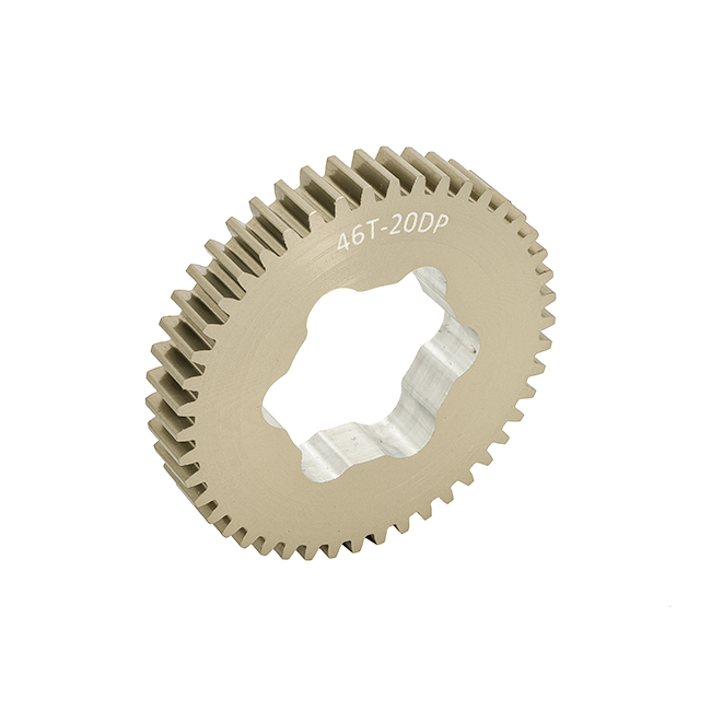 46t Aluminum Spur Gear (20 DP, SplineXL Bore)