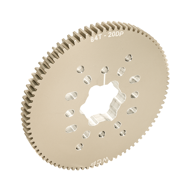 84t Aluminum Spur Gear (20 DP, SplineXL Bore)