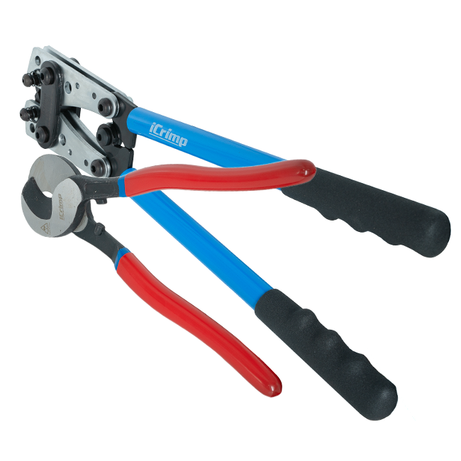 iWISS Battery Lug Crimper & Cutter